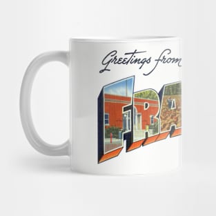 Greetings from Franklin Virginia Mug